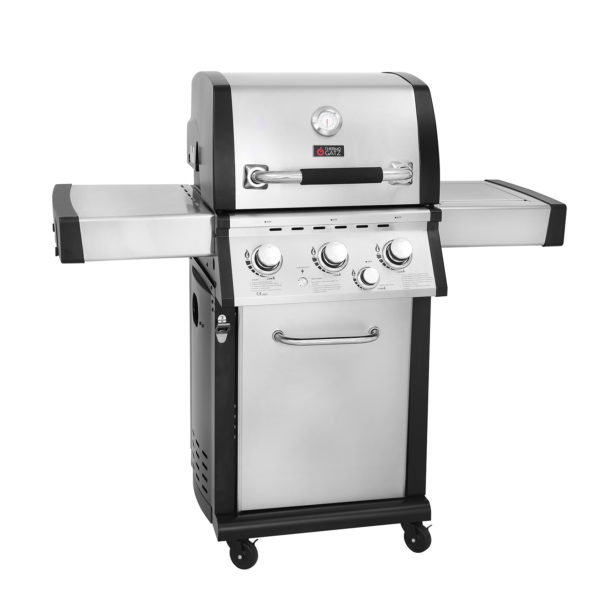 BBQ ΥΓΡΑΕΡΙΟΥ GS GRILL SUPERIOR 3+1 ΙΝΟΧ - 14kW