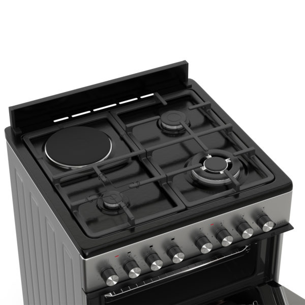ΚΟΥΖΙΝΑ ΜΙΚΤΗ TGS 8001 IX DOUBLE-CAVITY