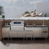 ΨΥΓΕΙΟ INOX & ΜΗΧΑΝΗ T R290 - χωρίς πάγκο