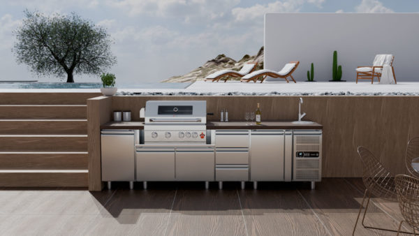 ΨΥΓΕΙΟ INOX & ΜΗΧΑΝΗ T R290 - χωρίς πάγκο