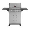 BBQ ΥΓΡΑΕΡΙΟΥ GS GRILL ELITE 3+1 INOX - 11,5 kW