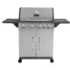 BBQ ΥΓΡΑΕΡΙΟΥ GS GRILL ELITE 4+1 ΙΝΟΧ - 14,5 kW