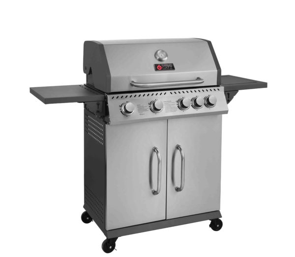 BBQ ΥΓΡΑΕΡΙΟΥ GS GRILL ELITE 4+1 ΙΝΟΧ - 14,5 kW