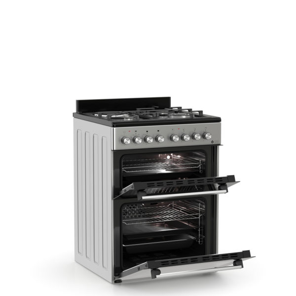 ΚΟΥΖΙΝΑ ΜΙΚΤΗ TGS 8001 IX DOUBLE-CAVITY
