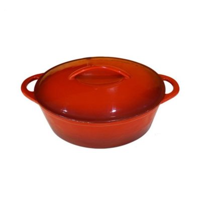 Μαντεμένια εμαγιέ γάστρα 33x27cm