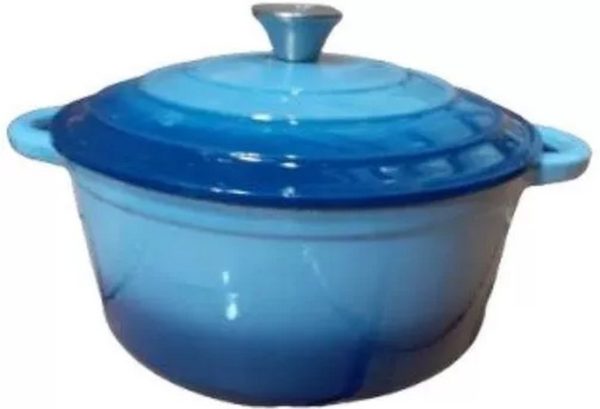 Μαντεμένια εμαγιέ κατσαρόλα 22cm